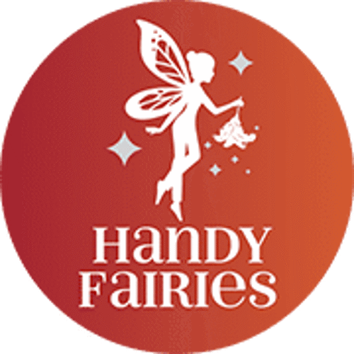 Handy Fairies Colour Logo Vertical In Circle 180Px